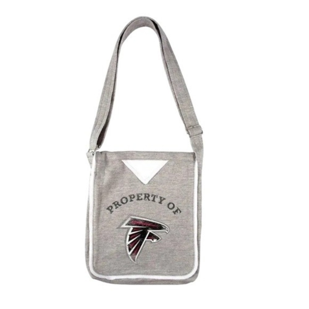 Little Earth NFL Atlanta Falcons Crossbody bag, Gray, Cotton fabric  24.5 X 7